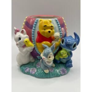 Disney- Winnie the Pooh Easter Candy Dish/ Decorative Container